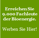 Werbebanner für Medienpartner Bioenergie Biogas