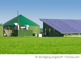 Photovoltaikanlage Biogasanlage Projekte Zusammenarbeit Partnerschaft Bioenergie Solarbranche