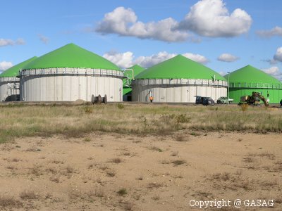 Foto Bioerdgas-Anlage in Schwedt