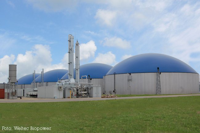 Photo biomethane plant in Arneburg