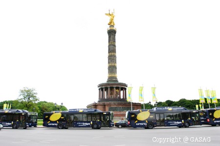 Bioerdgas an der Berliner Siegessäule