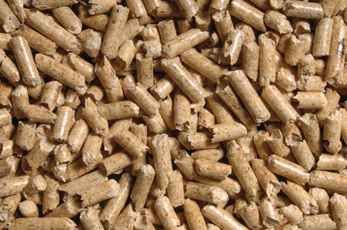 Wood pellets for renewable heat