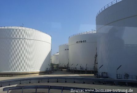 Neste Oil NExBtL Bodiesel Rotterdam Biokraftstoffe in Rotterdam Neste Oil Anlage