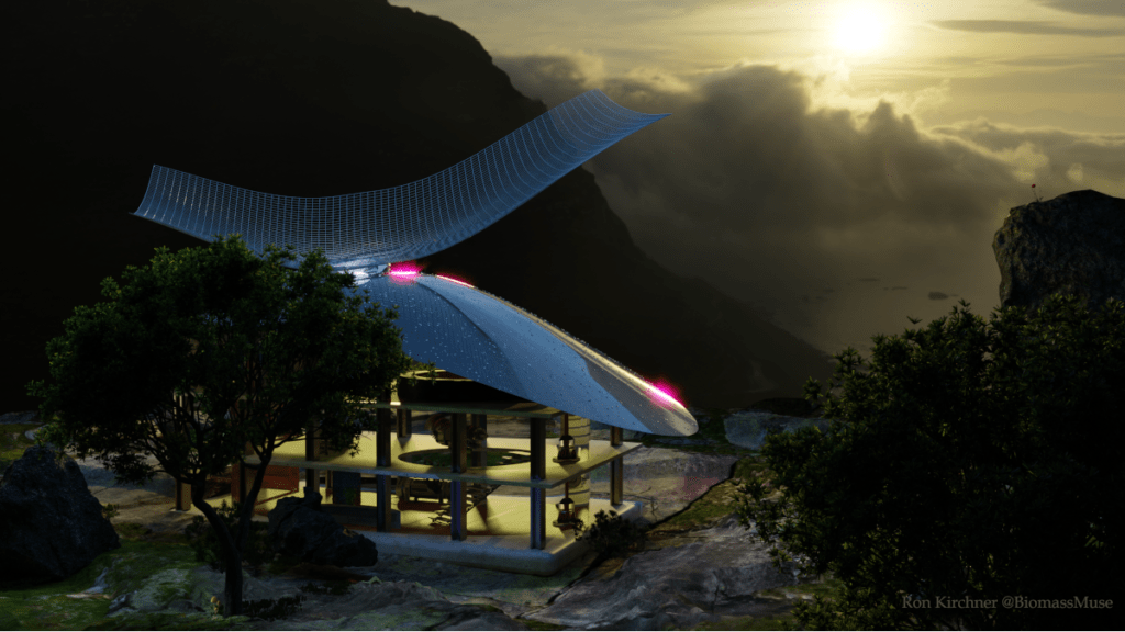 Bild des NextGen Renewables Pavillon zur Energiewende von Ron Kirchner