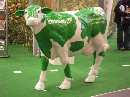 Bioergas cow
